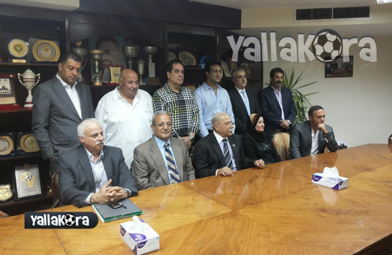 الأجتماع الأول لمجلس ادارة الزمالك الجديد