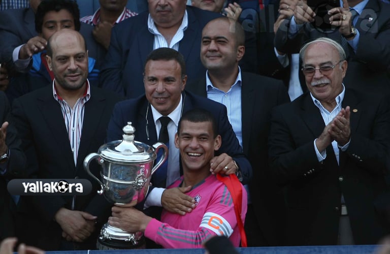 تتويج الزمالك بكأس مصر