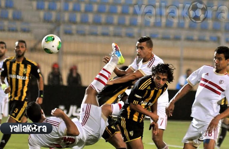 مباراة الزمالك ووادى دجلة
