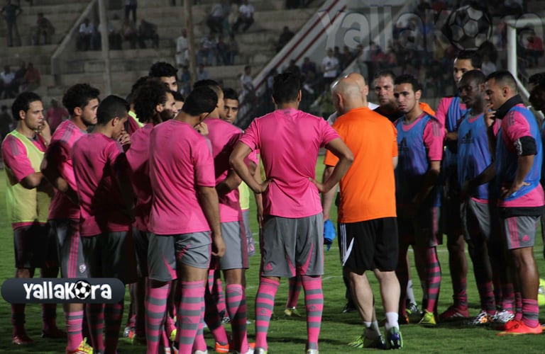 المران الأول لحسام حسن مع الزمالك