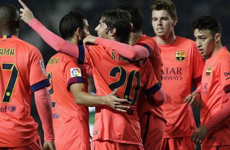 مباراة إلتش وبرشلونة