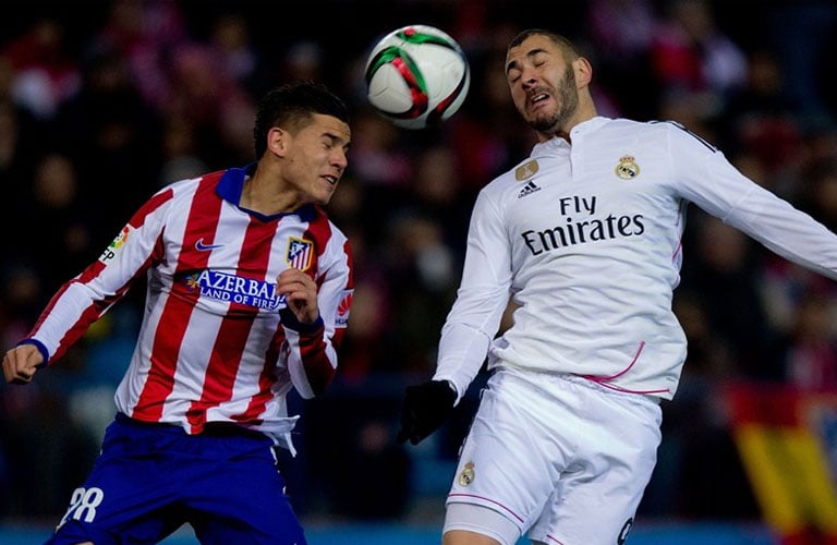 لقاء اتلتيكو مدريد وريال مدريد