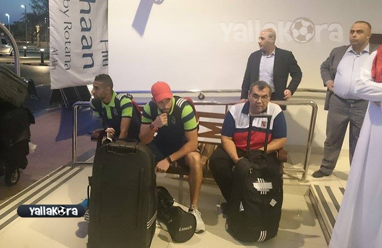 مغادرة الأهلي لدولة الإمارات