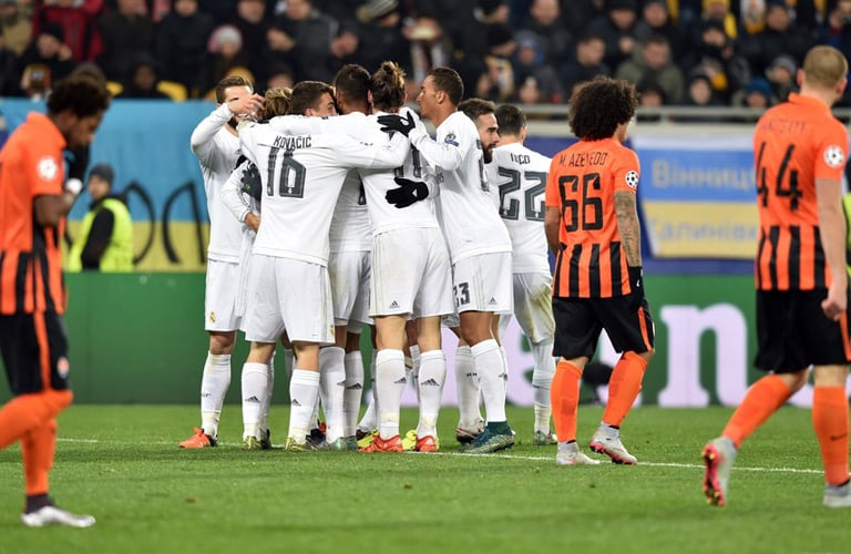 مباراة شاختار وريال مدريد