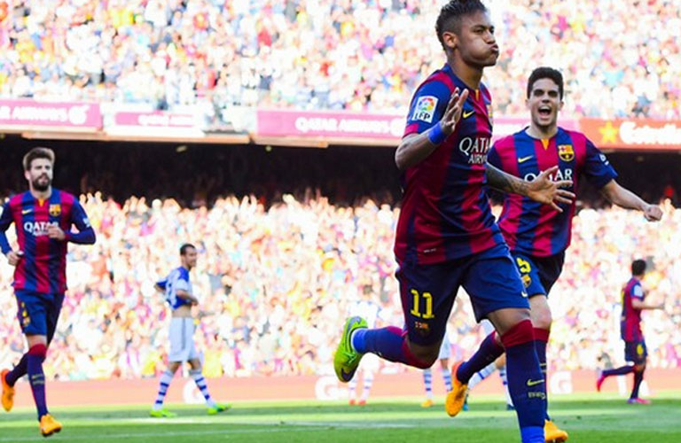 لقاء برشلونة وريال سوسيداد
