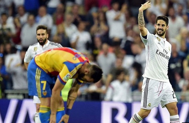 لقاء ريال مدريد وفالنسيا