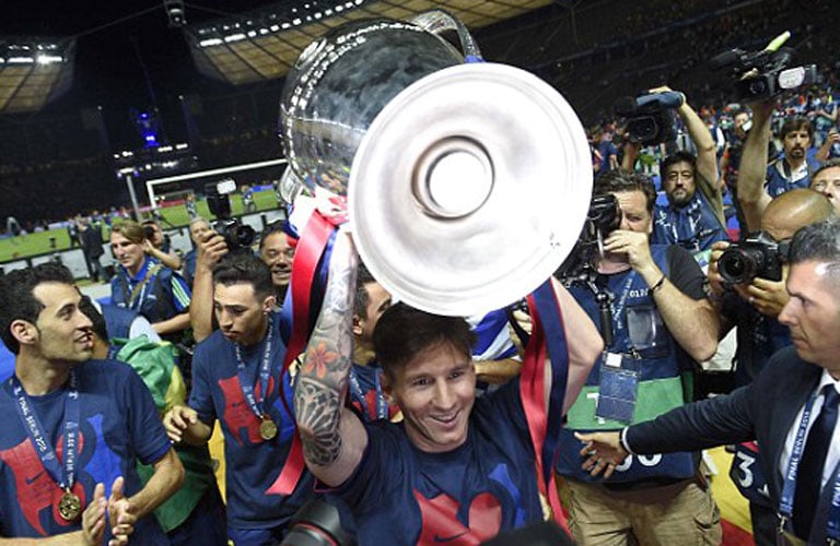كأس الأبطال بين أيدي برشلونة