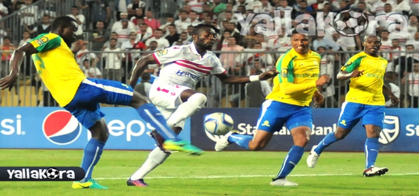 مباراة الزمالك وصنداونز