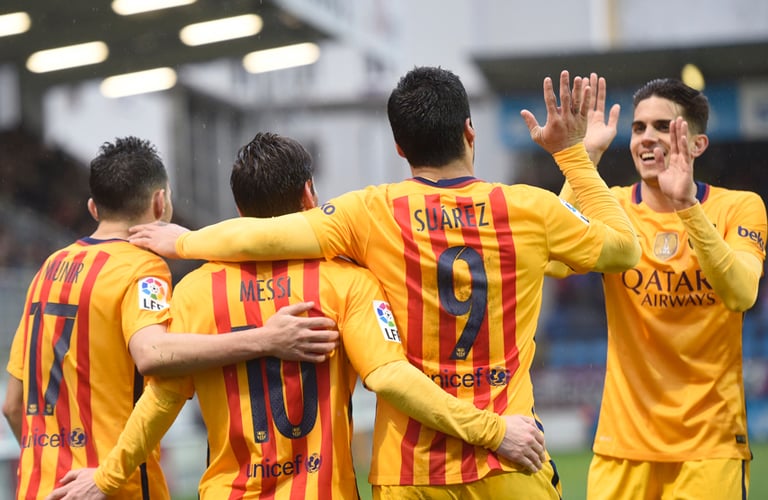 مباراة ايبار وبرشلونة