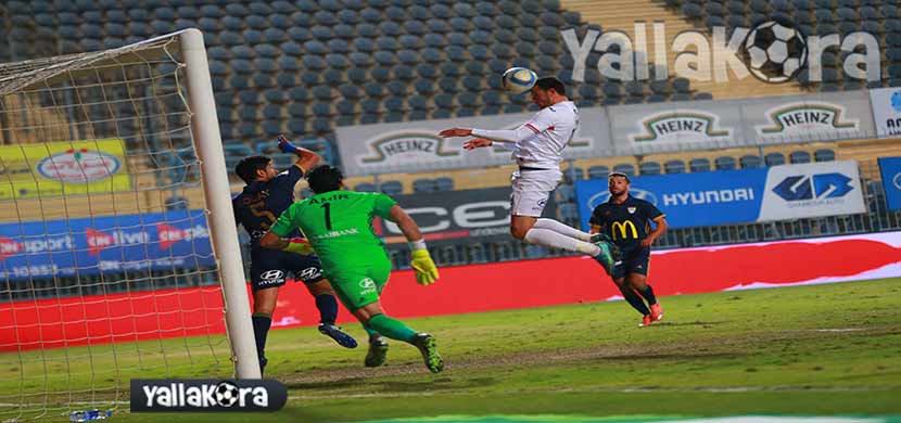 مباراة الزمالك والإنتاج الحربي