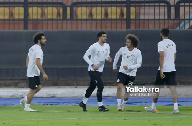 مران منتخب مصر استعدادا لإيسواتيني