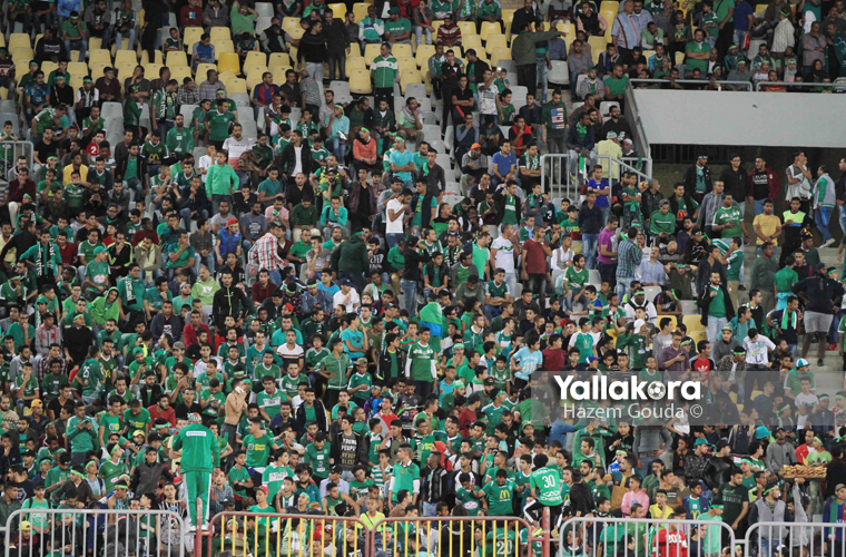 أجواء الجماهير في مباراة الزمالك والاتحاد السكندري
