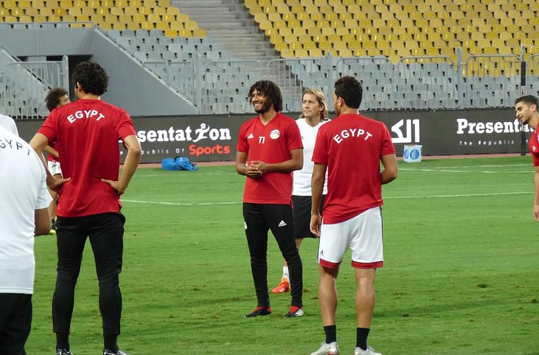 المران الثالث لمنتخب مصر استعدادا للنيجر
