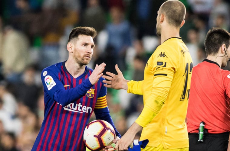 مباراة ريال بيتيس وبرشلونة