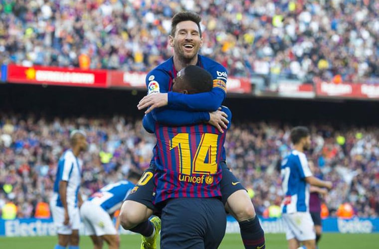 مباراة برشلونة وإسبانيول