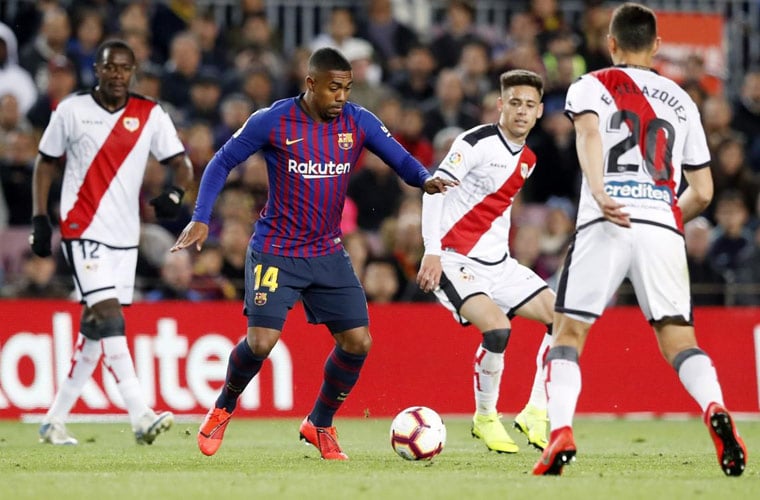 مباراة برشلونة ورايو فاييكانو