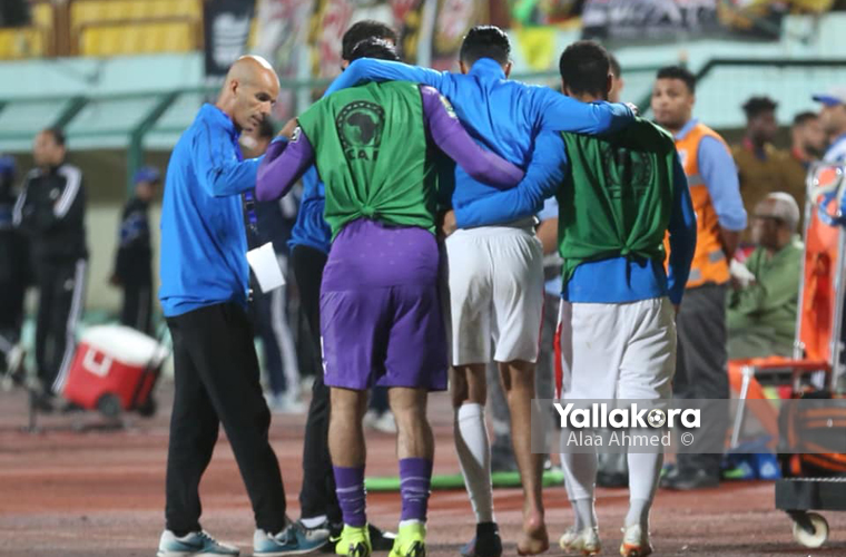 مباراة الزمالك وحسنية أغادير