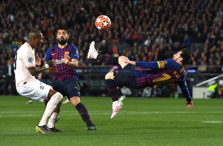 مباراة برشلونة ومانشستر يونايتد