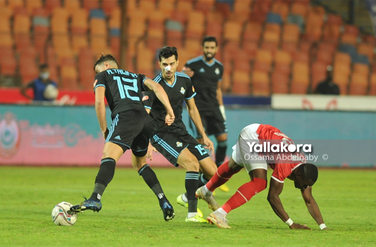 لقطات مباراة الأهلي وبيراميدز