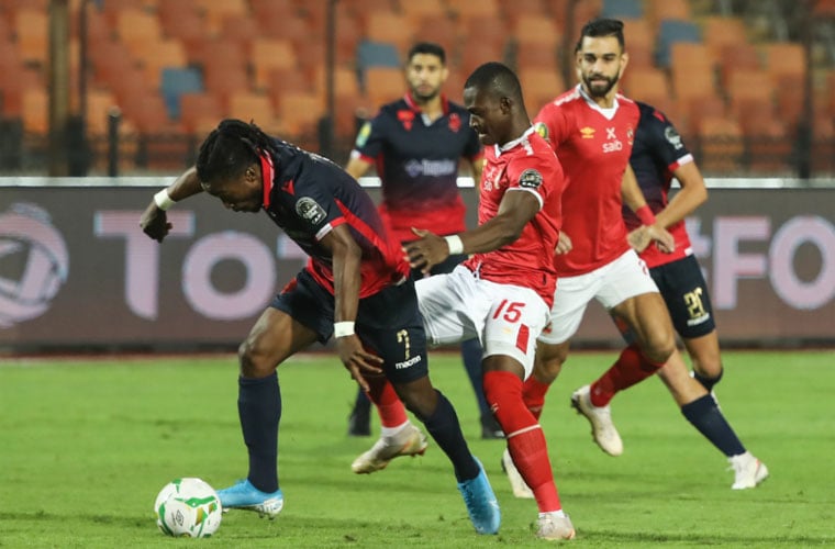 لقطات من مباراة الأهلي والوداد