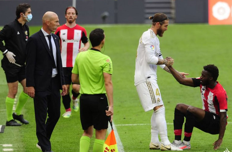 لقطات من مباراة اتليتك بلباو وريال مدريد