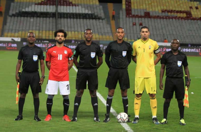 لقطات من مباراة مصر وليبيا