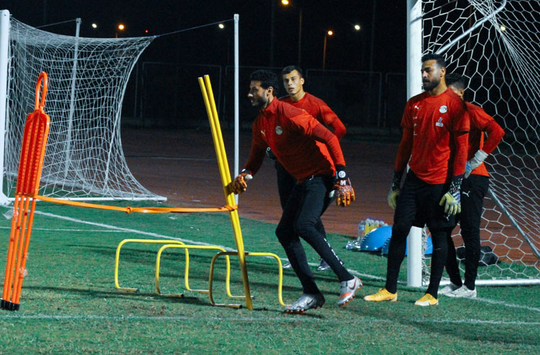 المران الثاني لمنتخب مصر استعدادا لأنجولا 