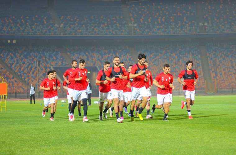 منتخب مصر يستعد لمواجهة كينيا وجزر القمر