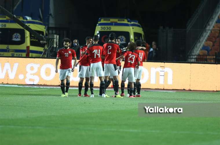 لقطات مباراة مصر وجزر القمر
