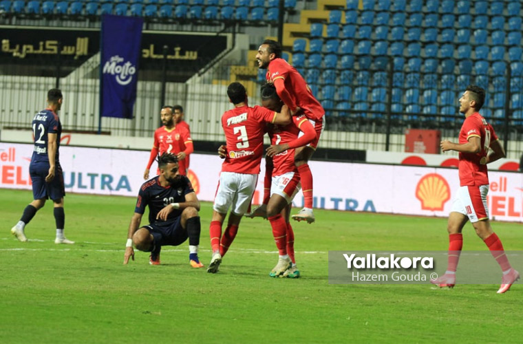 لقطات مباراة الأهلي والنصر