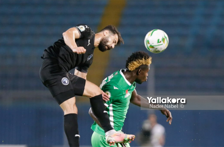 لقطات مباراة بيراميدز والرجاء