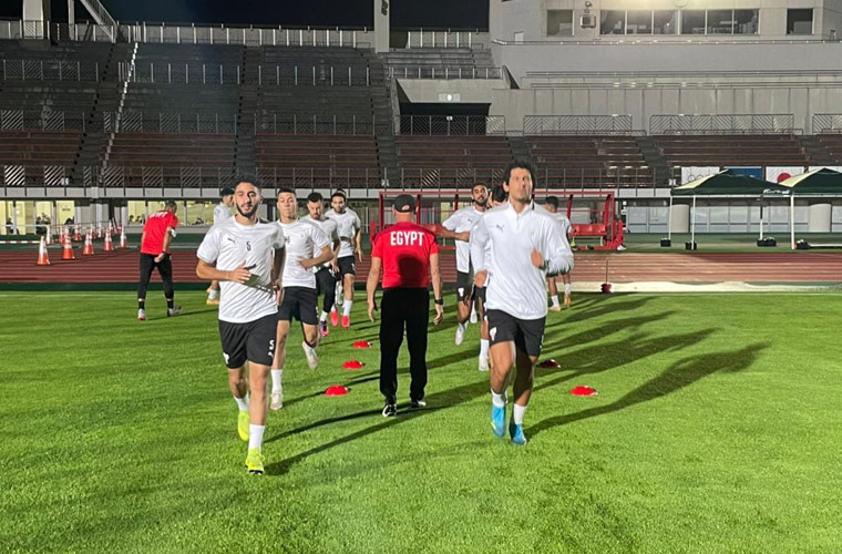 المران الأول لمنتخب مصر الأولمبي في طوكيو