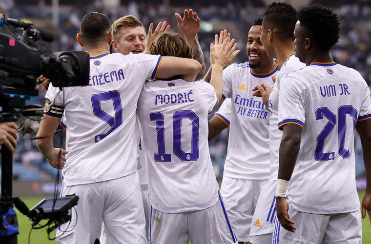 لقطات من مباراة اتليتك بلباو وريال مدريد 