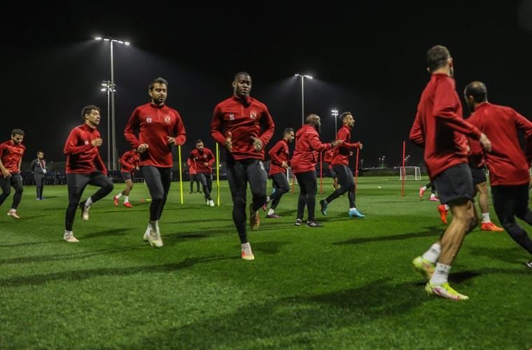 المران الأخير للأهلي قبل مواجهة بالميراس بمونديال 