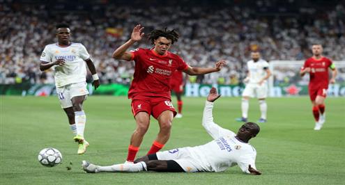 لقطات مباراة ليفربول وريال مدريد