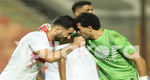 لقطات من مباراة الزمالك والإسماعيلي