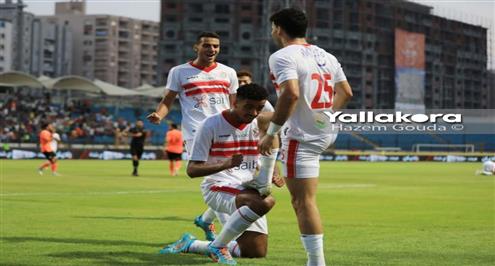 لقطات من مباراة فاركو والزمالك