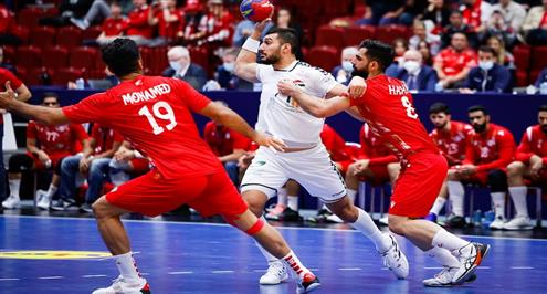لقطات مباراة منتخب مصر والبحرين