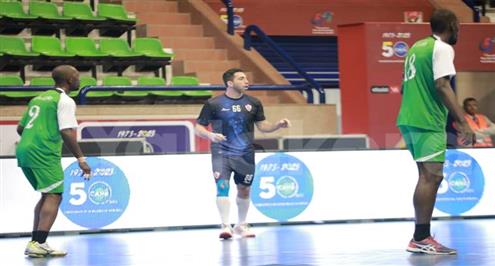 لقطات من مباراة الزمالك وفانز الكاميروني في كأس الكؤوس الإفريقية لليد