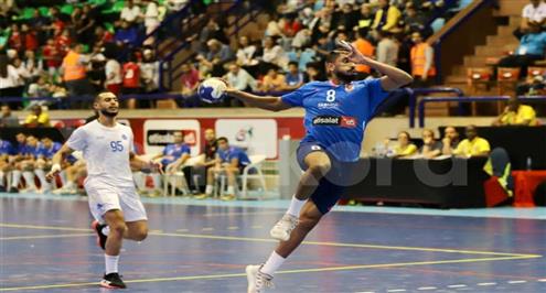 لقطات من مباراة رجاء اكادير والأهلي في كأس الكؤوس الإفريقية لليد