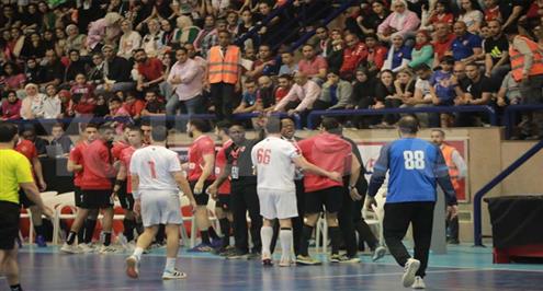 اشتباكات وطرد وإصابة بين لقطات الزمالك والأهلي في نهائي كأس أفريقيا للأندية لليد