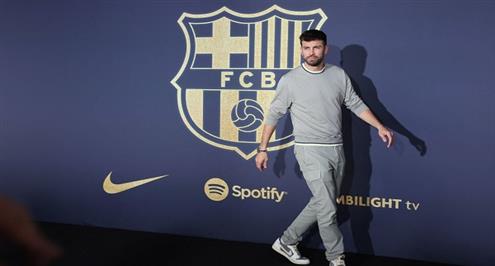 حفل وداع بوسكيتس نجم برشلونة في ملعب كامب نو