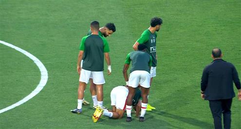 إصابتان في الزمالك أثناء عملية الإحماء لنهضة بركان