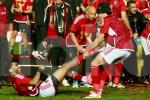 صور احتفالات وأفراح لاعبي الأهلي بدوري أبطال أفريقيا