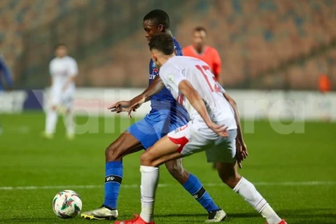 لقطات من مباراة الزمالك وبلاك بولز