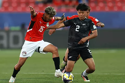 لقطات من مباراة منتخب مصر ونيوزيلندا في كأس العالم للشباب