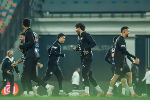 20 صورة ترصد مران منتخب مصر قبل ودية نيجيريا