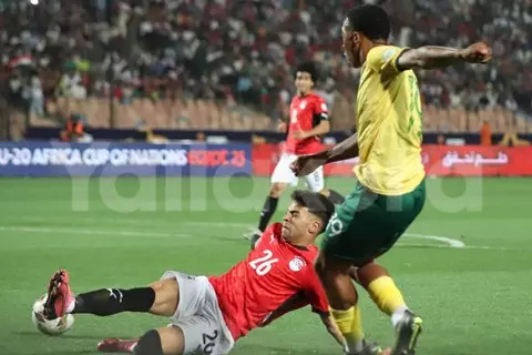 لقطات من مباراة منتخب مصر للشباب وجنوب أفريقيا