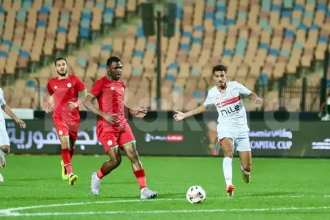 لقطات من مباراة الزمالك ومودرن سبورت