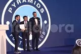 لقطات من احتفالية نادي بيراميدز بالتتويج بلقب دوري أبطال أفريقيا